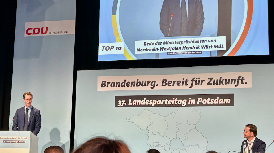 37. Landesparteitag der CDU Brandenburg